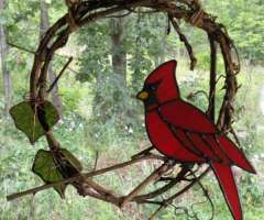 Cardinal Wreath