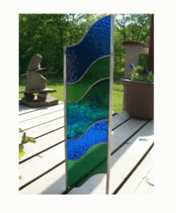 Stained glass suncatcher